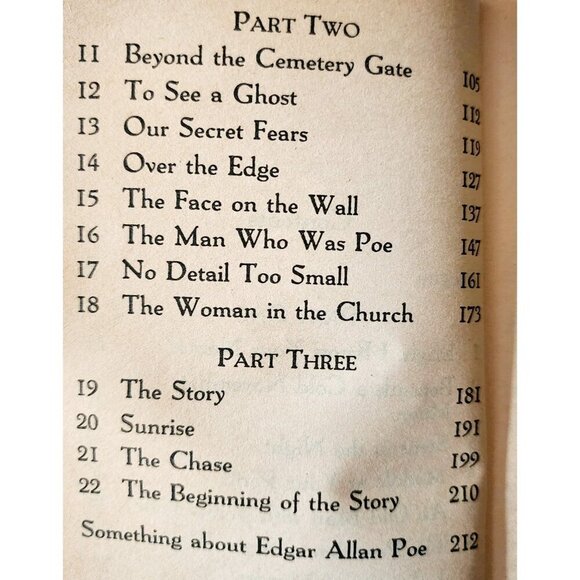 1989 The Man Who Was Poe 2nd Avon Flare Printing Vintage Horror Paperback C95 - Picture 5 of 6